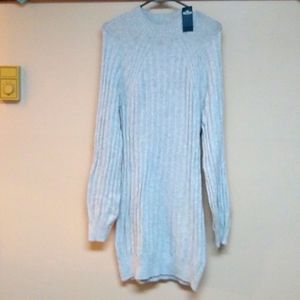 Hollister  Medium Grey Sweater dress new with tags